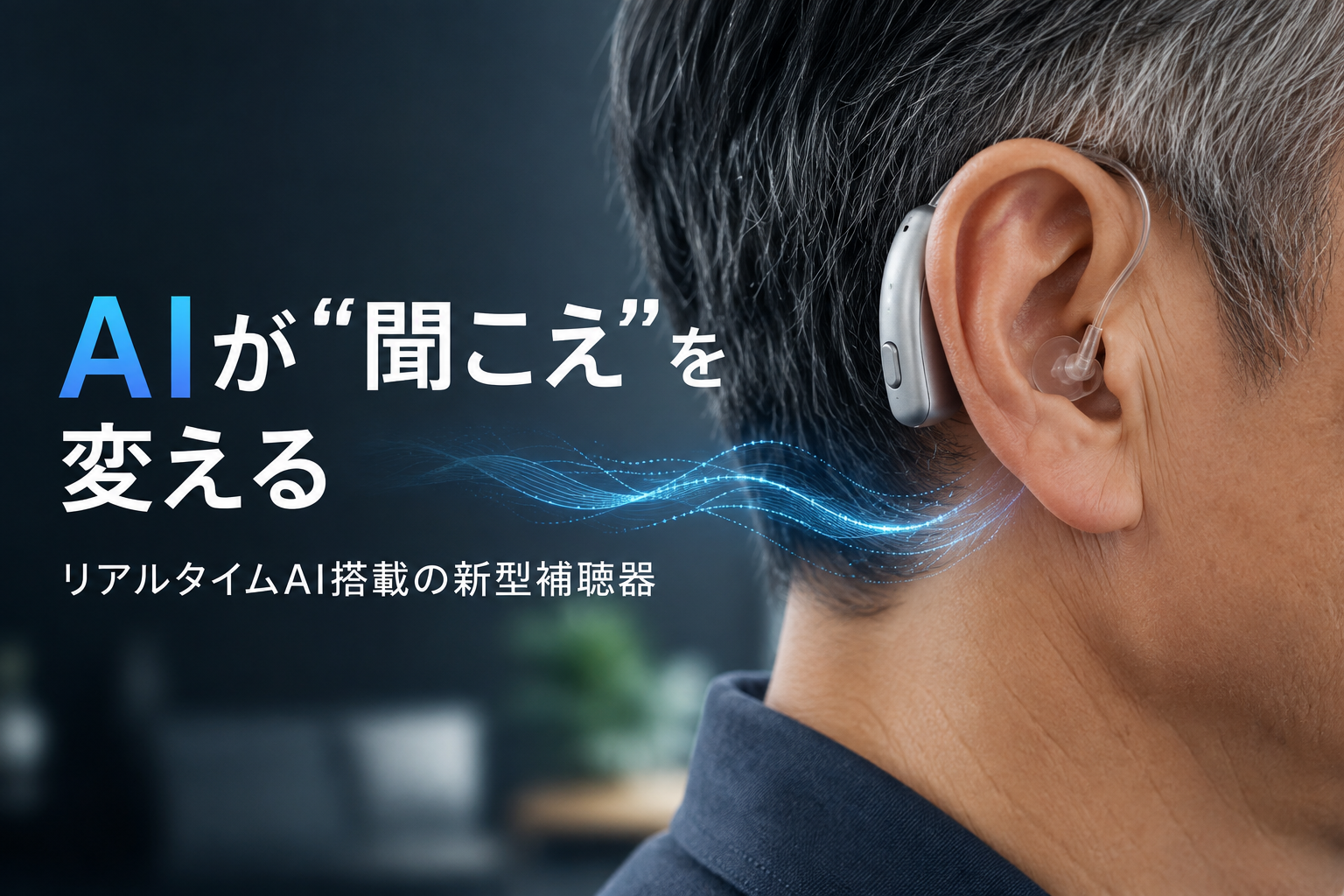 AIが“聞こえ”を変える リアルタイムAI搭載の新型補聴器「Phonak EON」登場