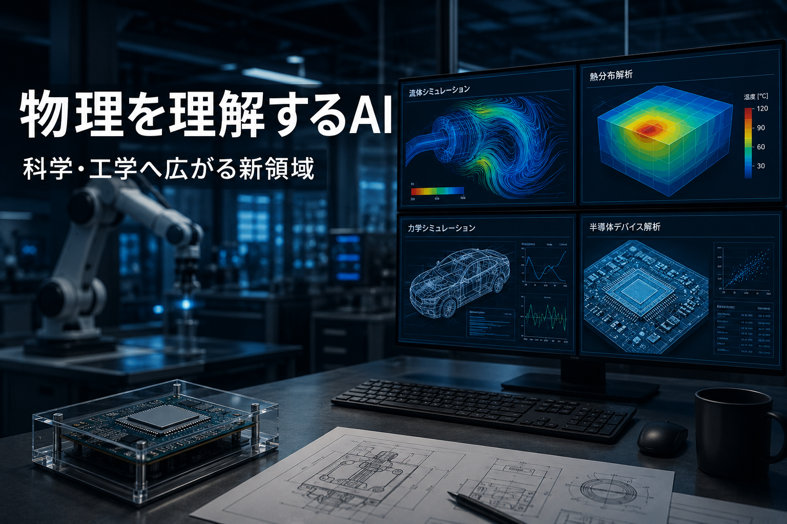 ChatGPTとは違う「物理を理解するAI」登場 5兆データを一度に処理