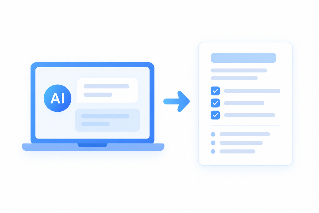 AIを仕事に活用するイメージ